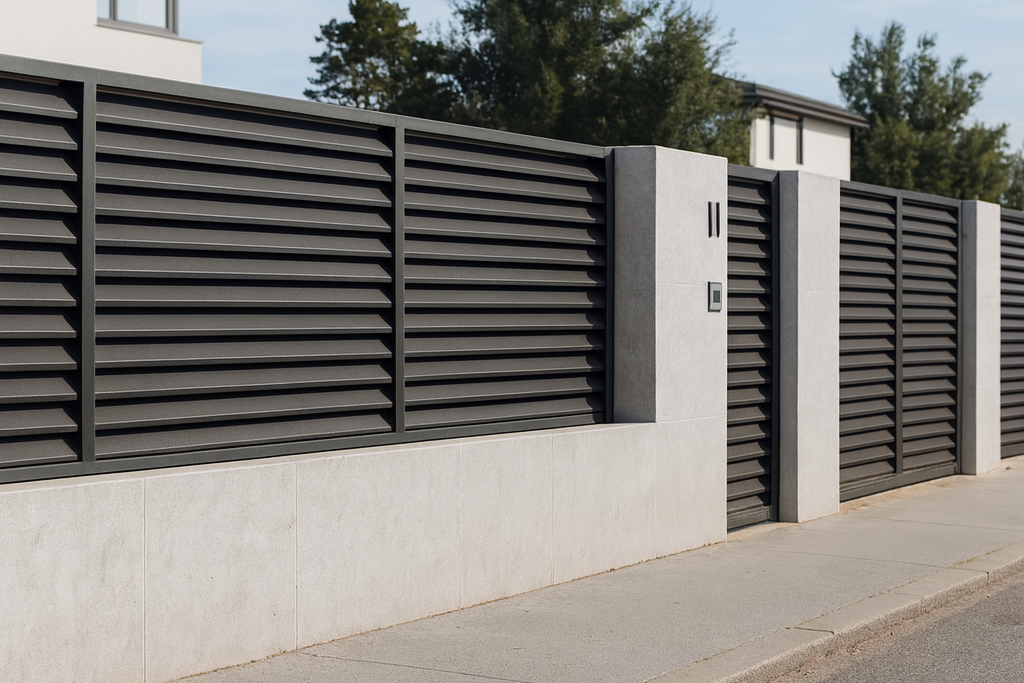 Batı Aluminyum Panel Çit Sistemleri